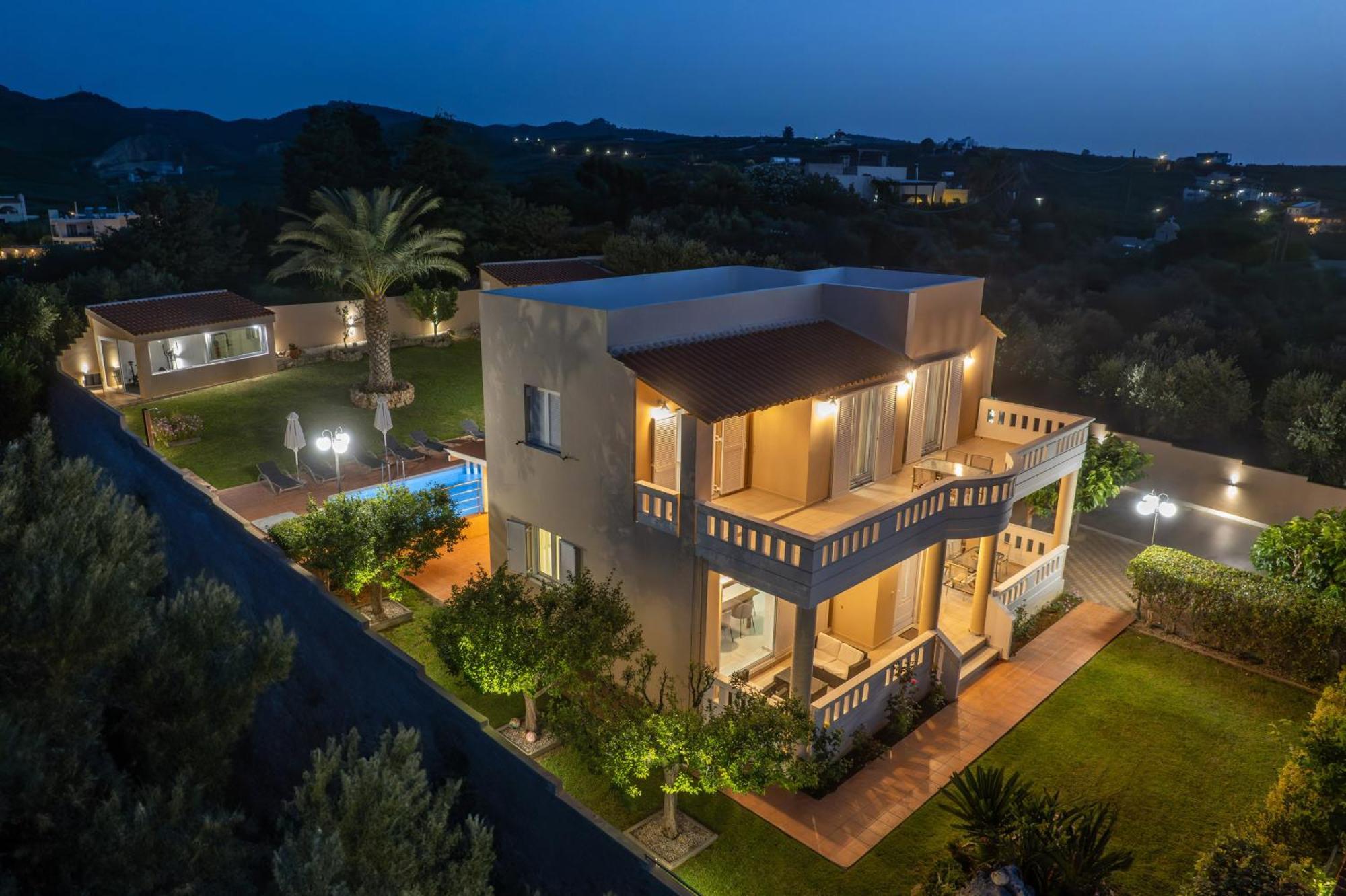 Villa Aretousa 1 Agia Marina Exterior foto