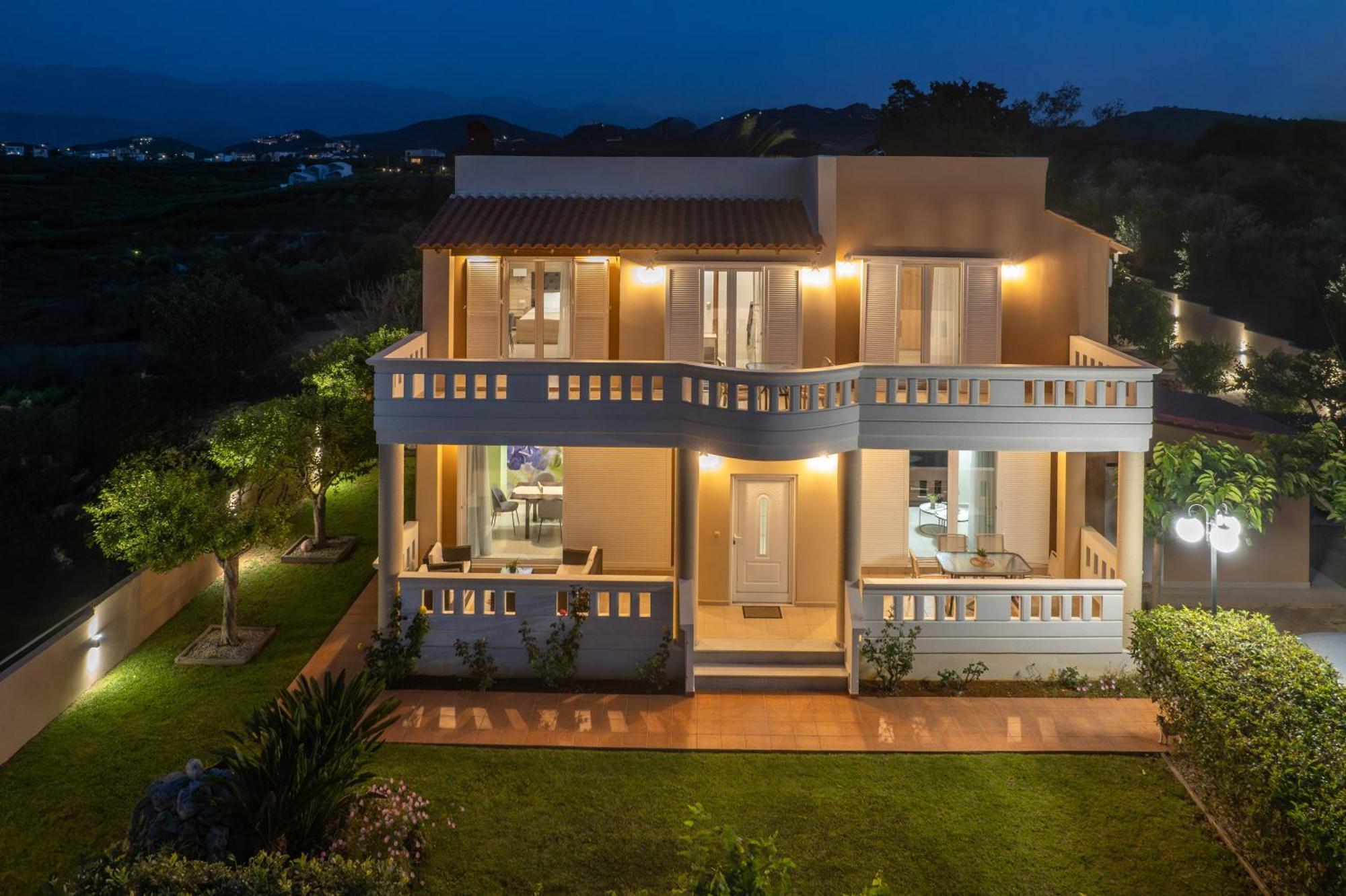 Villa Aretousa 1 Agia Marina Exterior foto
